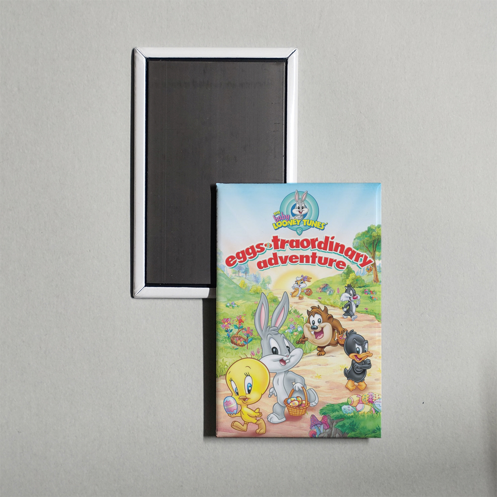 Baby Looney Tunes Eggs-traordinary Adventure Mini Movie Fridge Magnet