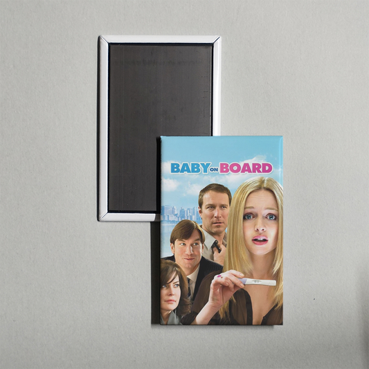 Baby on Board Mini Movie Fridge Magnet