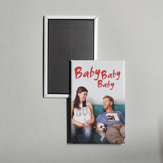 Baby, Baby, Baby Mini Movie Fridge Magnet