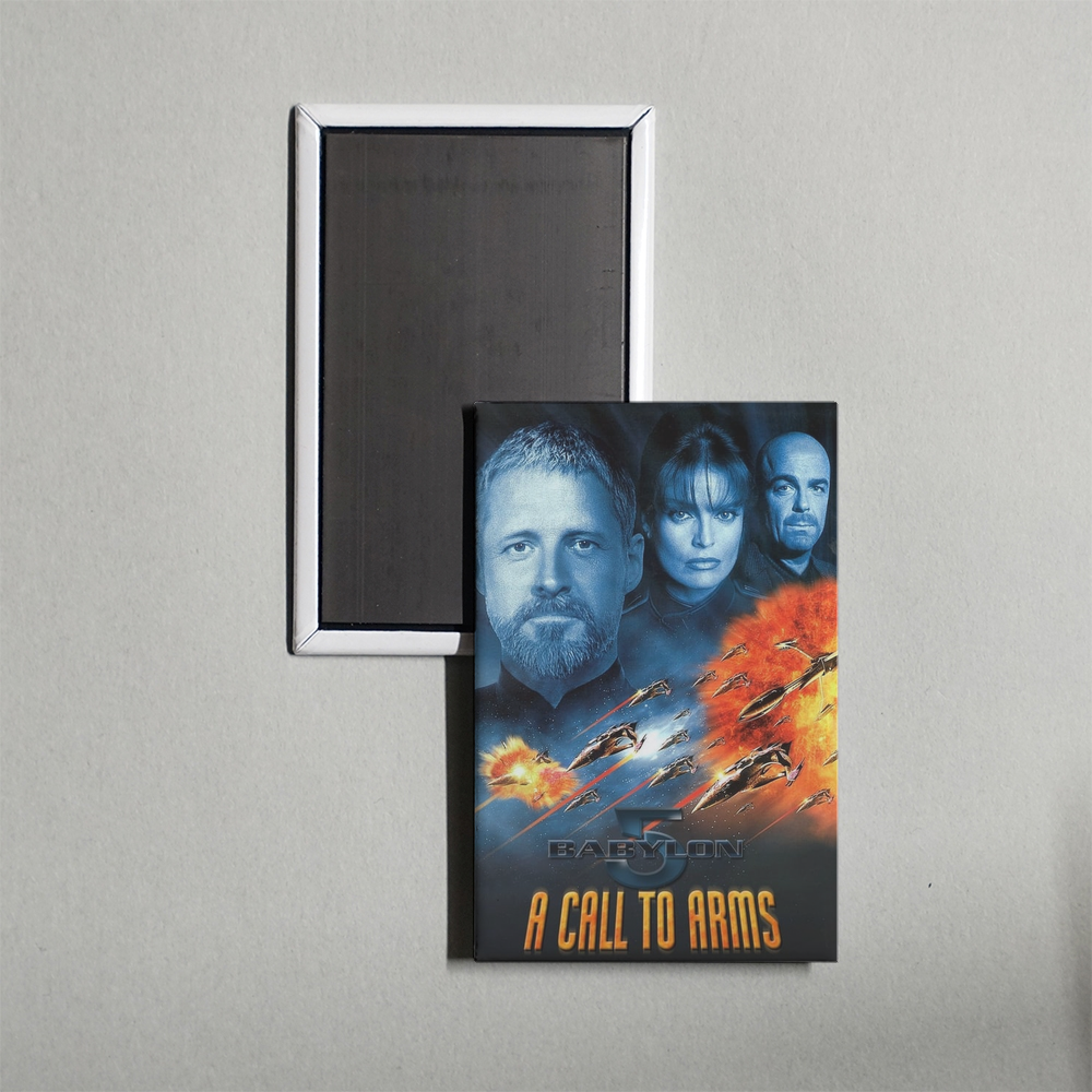 Babylon 5 A Call to Arms Mini Movie Fridge Magnet