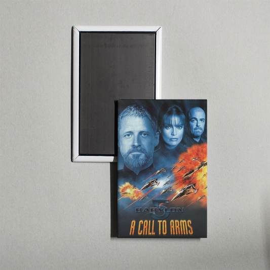 Babylon 5 A Call to Arms Mini Movie Fridge Magnet