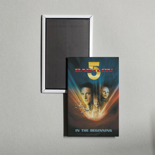 Babylon 5 In the Beginning Mini Movie Fridge Magnet