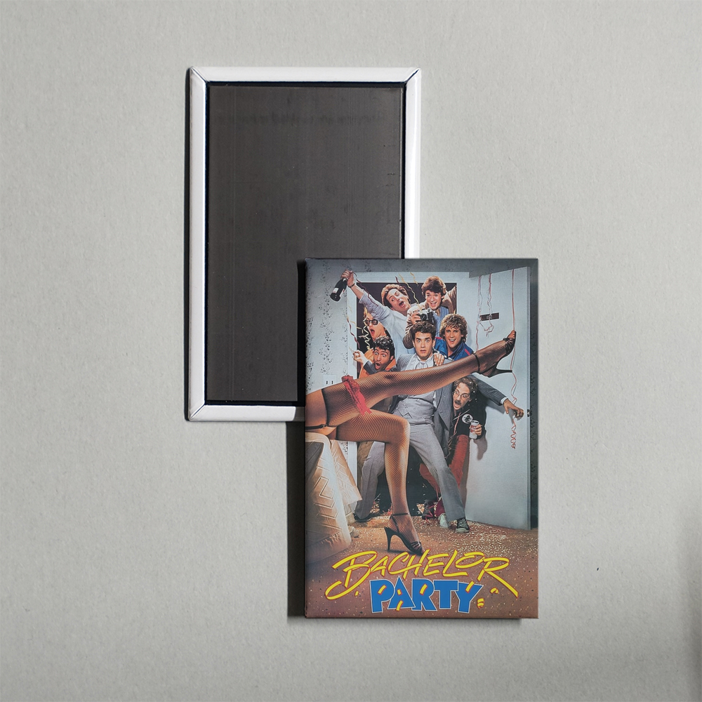 Bachelor Party Mini Movie Fridge Magnet