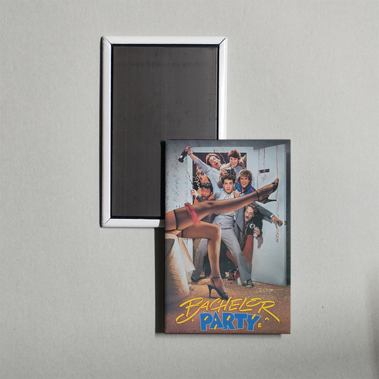 Bachelor Party Mini Movie Fridge Magnet
