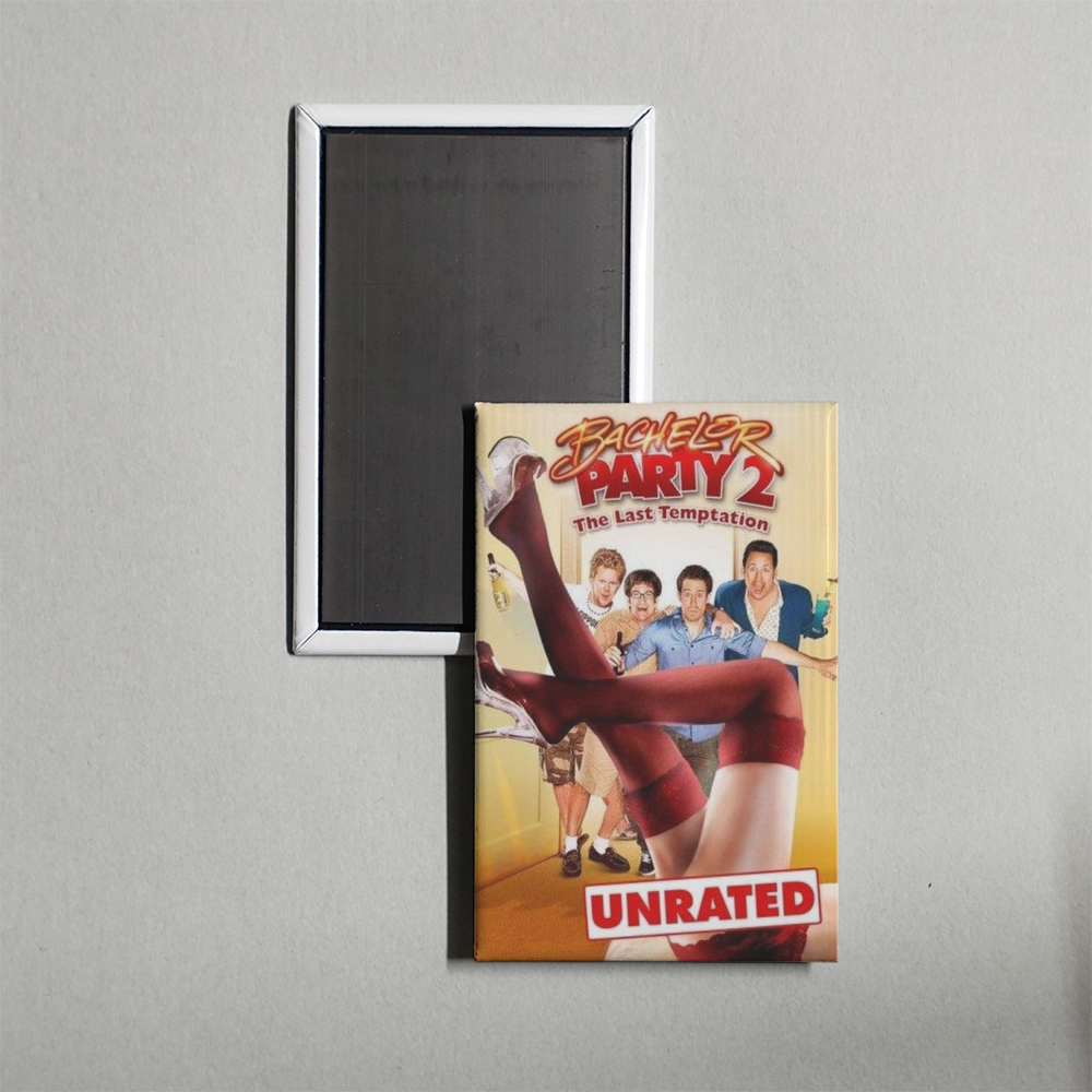 Bachelor Party 2 The Last Temptation Mini Movie Fridge Magnet