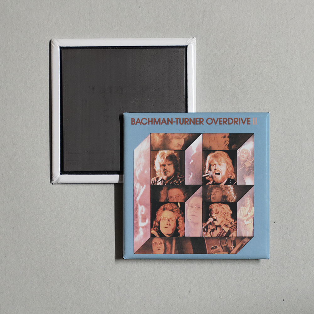 Bachman-Turner Overdrive - Bachman-Turner Overdrive II Album Cover Fridge Magnet