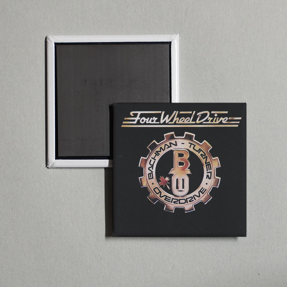 Bachman-Turner Overdrive - Four Wheel Drive Album Cover Fridge Magnet