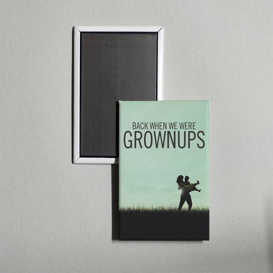 Back When We Were Grownups Mini Movie Fridge Magnet