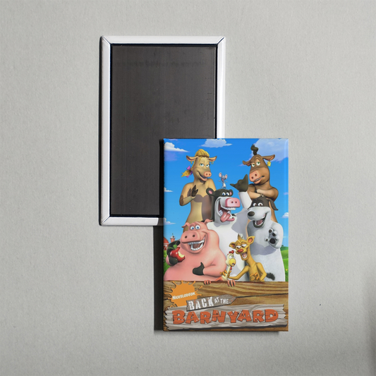Back at the Barnyard TV Show Fridge Magnet