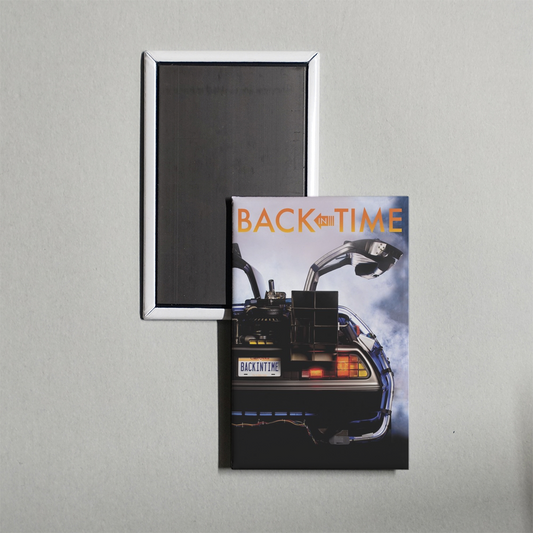 Back in Time Mini Movie Fridge Magnet