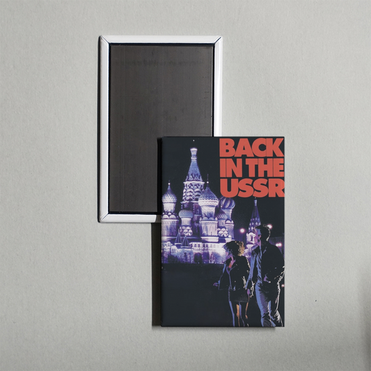 Back in the USSR Mini Movie Fridge Magnet