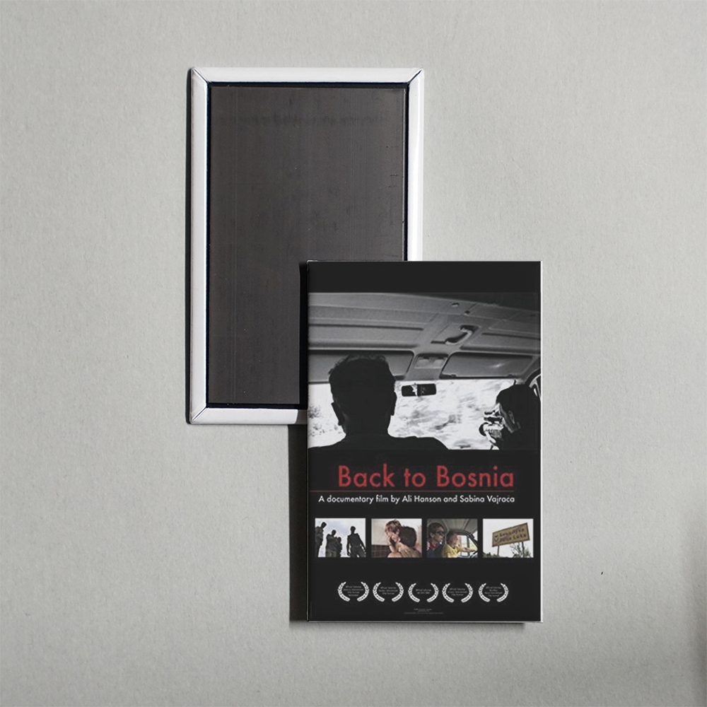 Back to Bosnia Mini Movie Fridge Magnet