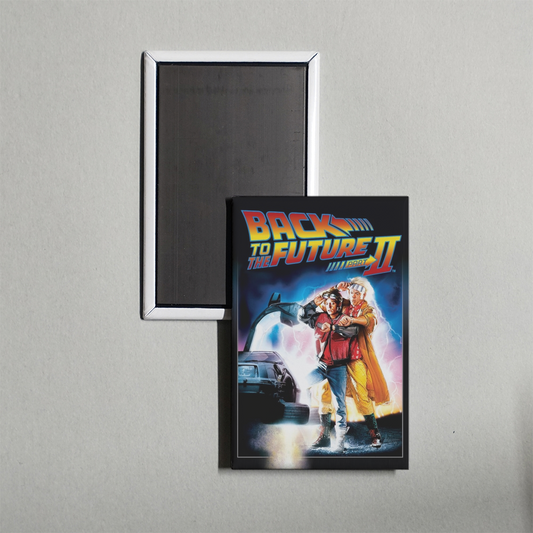 Back to the Future Part II Mini Movie Fridge Magnet
