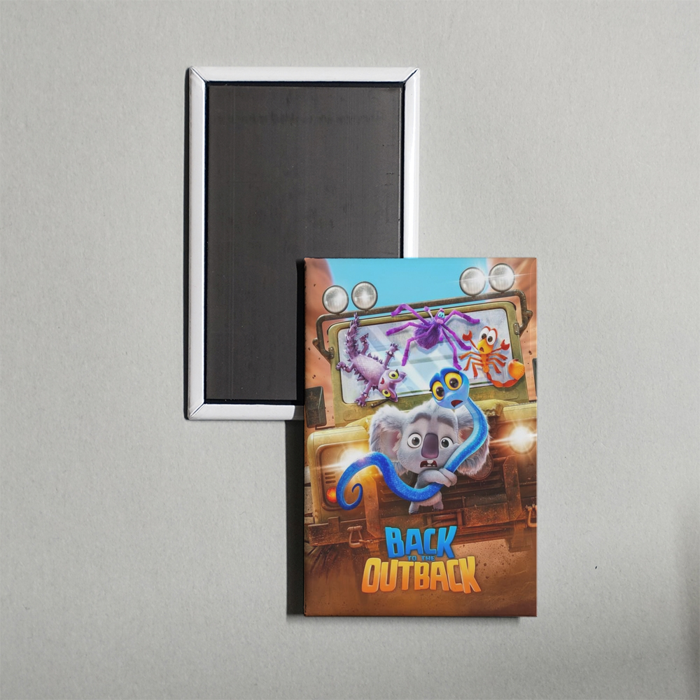 Back to the Outback Mini Movie Fridge Magnet