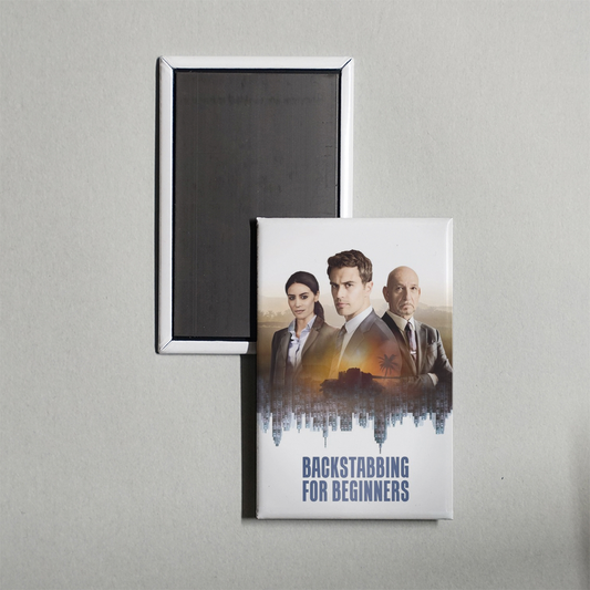 Backstabbing for Beginners Mini Movie Fridge Magnet