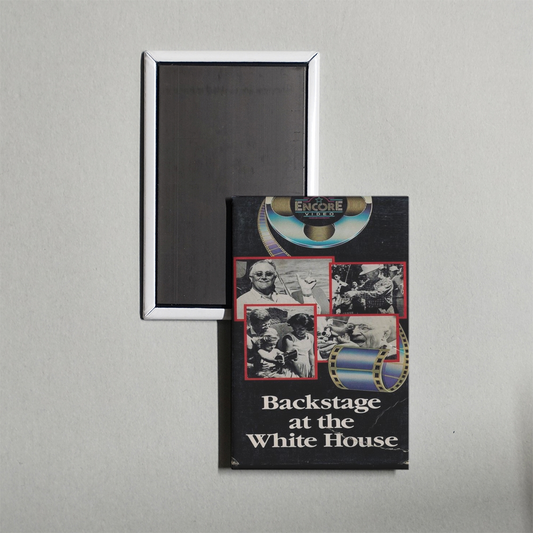 Backstage at the White House Mini Movie Fridge Magnet