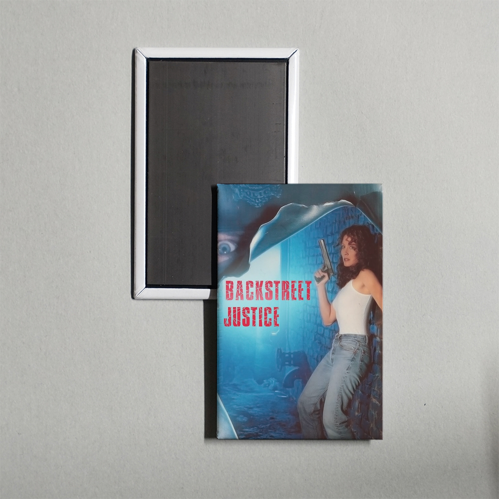 Backstreet Justice Mini Movie Fridge Magnet