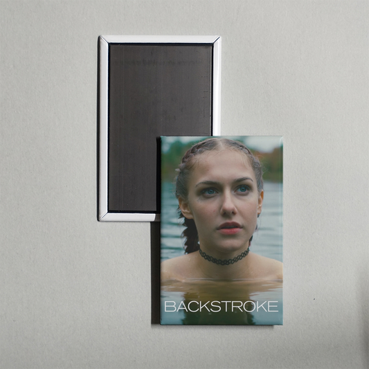 Backstroke Mini Movie Fridge Magnet