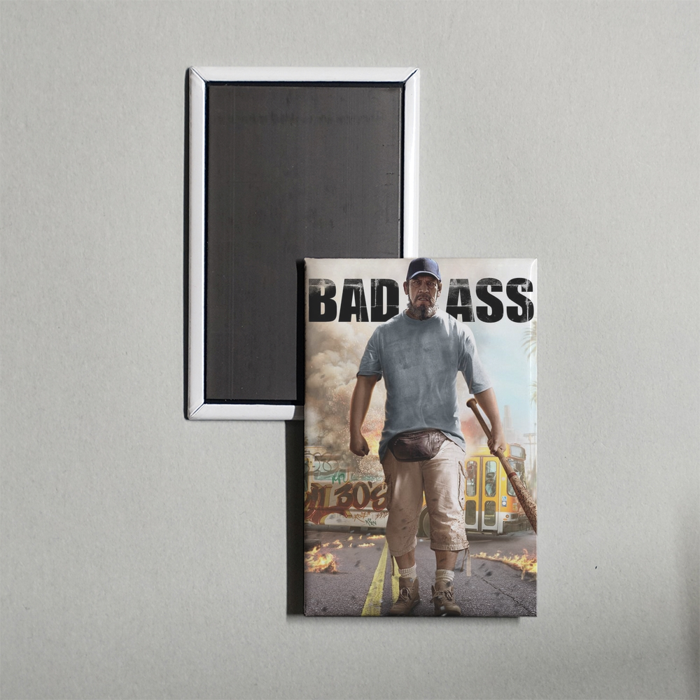 Bad Ass Mini Movie Fridge Magnet