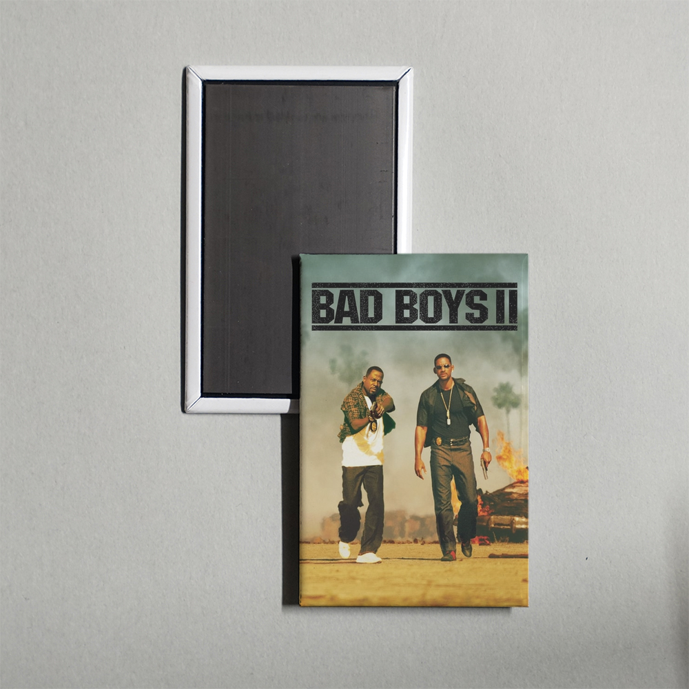 Bad Boys II Mini Movie Fridge Magnet