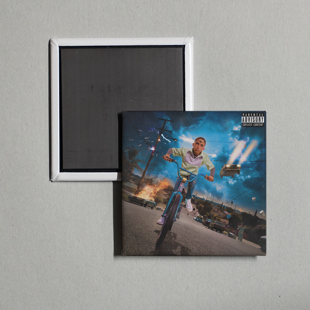 Bad Bunny - YHLQMDLG Album Cover Fridge Magnet