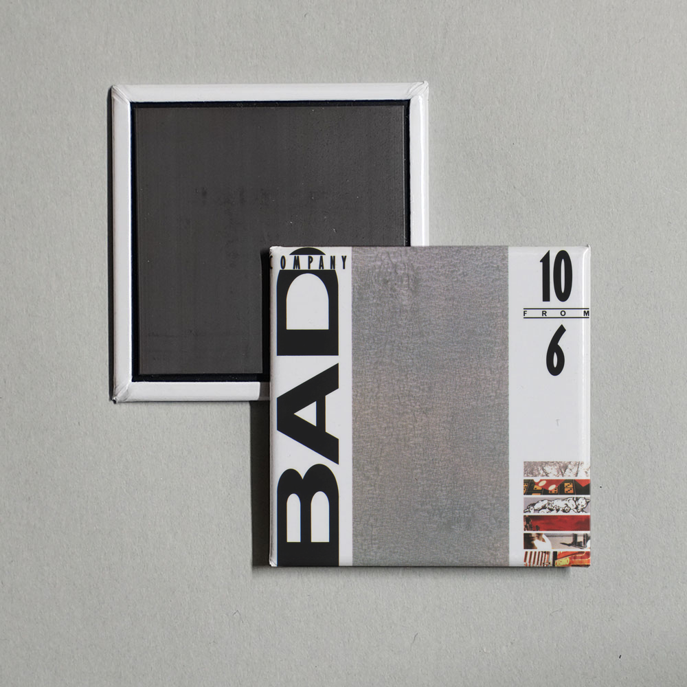 Bad Company - 10 from 6 (2009 Remaster) Album Cover Fridge Magnet