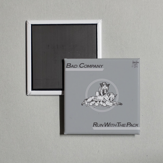 Bad Company - Run with the Pack (Deluxe) Album Cover Fridge Magnet