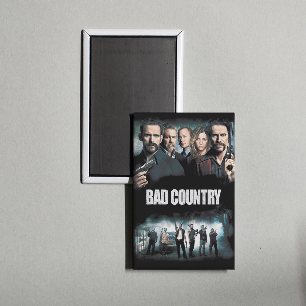 Bad Country Mini Movie Fridge Magnet