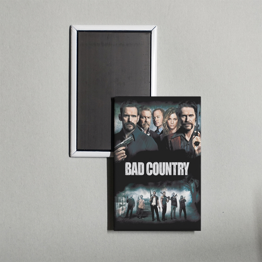 Bad Country Mini Movie Fridge Magnet