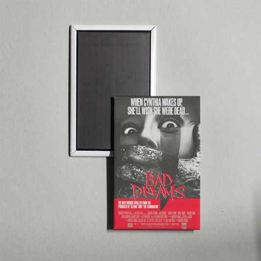 Bad Dreams Mini Movie Fridge Magnet
