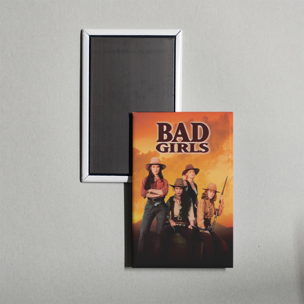 Bad Girls Mini Movie Fridge Magnet