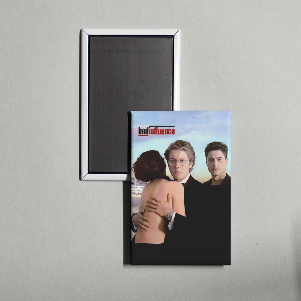 Bad Influence Mini Movie Fridge Magnet