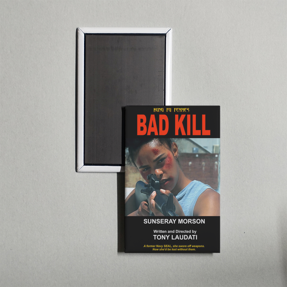 Bad Kill Mini Movie Fridge Magnet