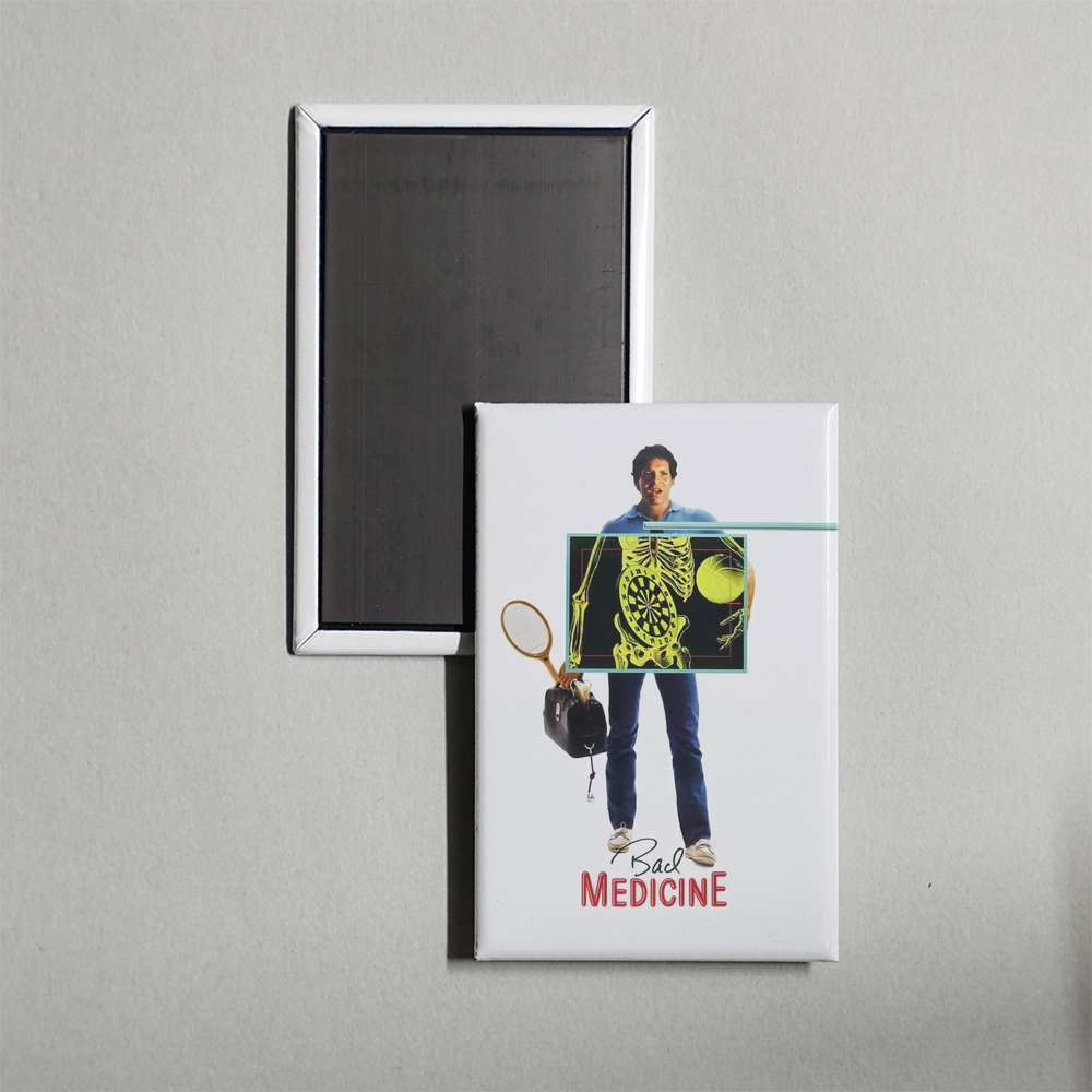 Bad Medicine Mini Movie Fridge Magnet