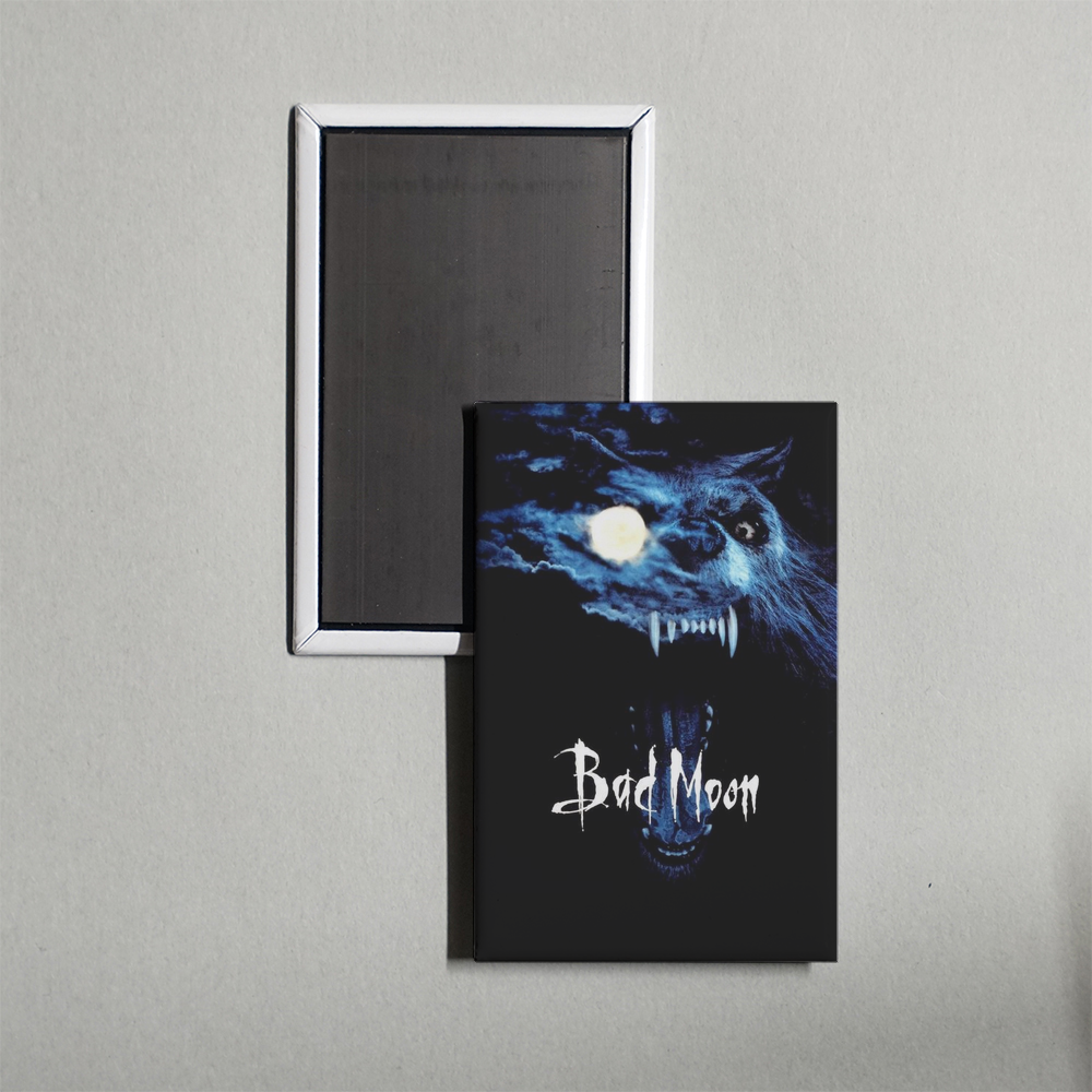 Bad Moon Mini Movie Fridge Magnet