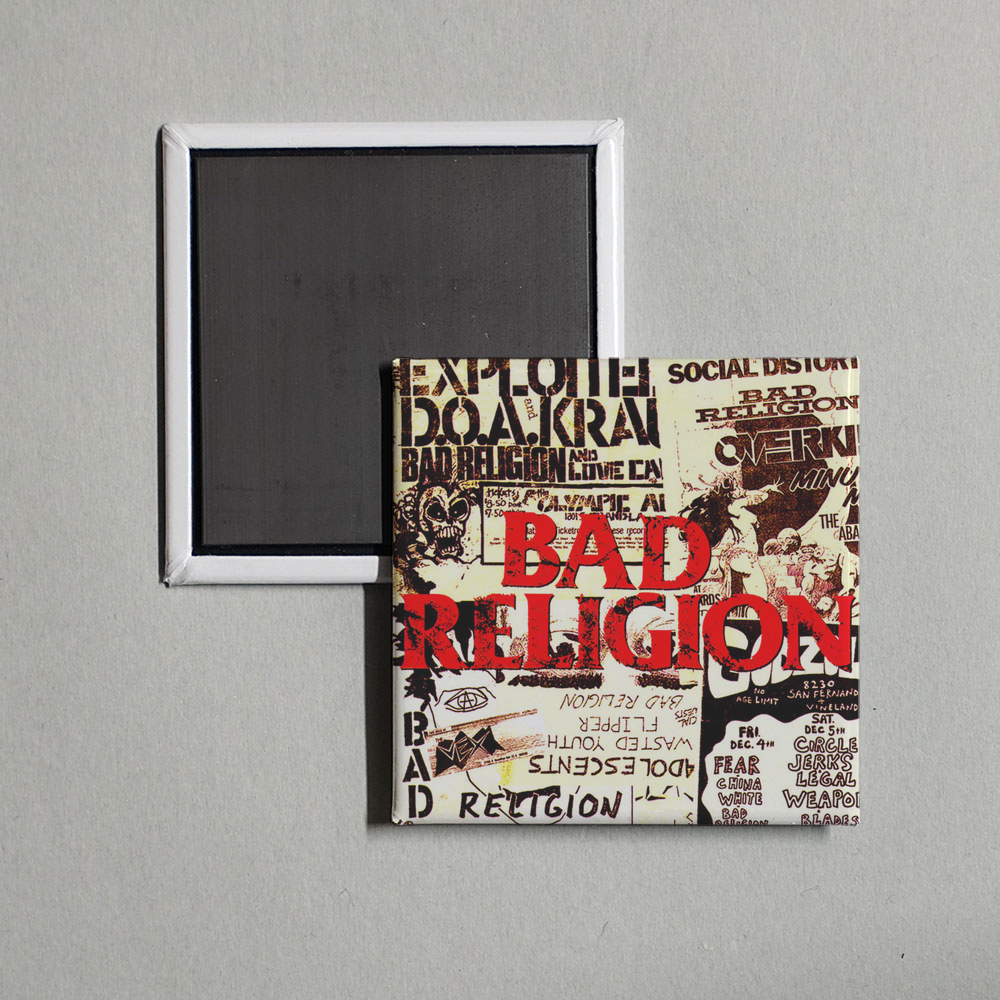 Bad Religion - All Ages Album Cover Fridge Magnet