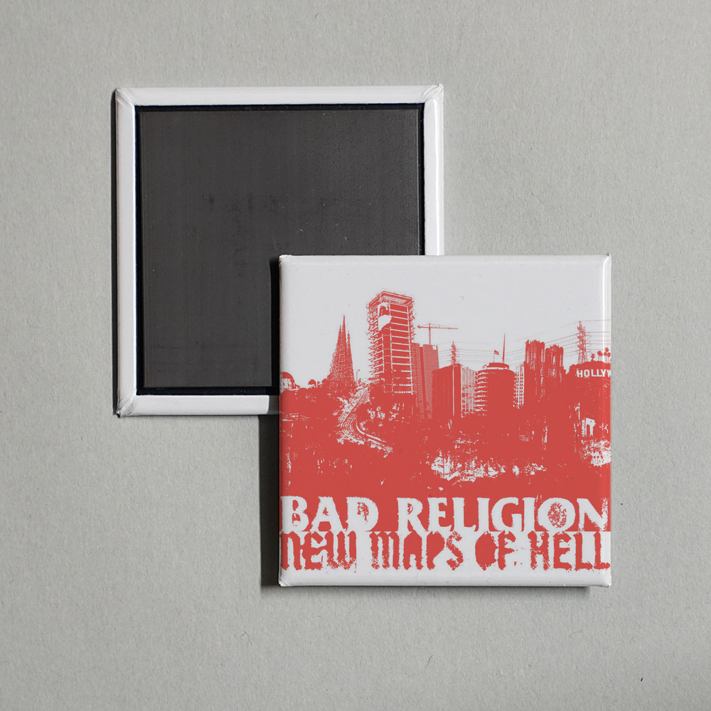 Bad Religion - New Maps of Hell (Deluxe Edition) Album Cover Fridge Magnet
