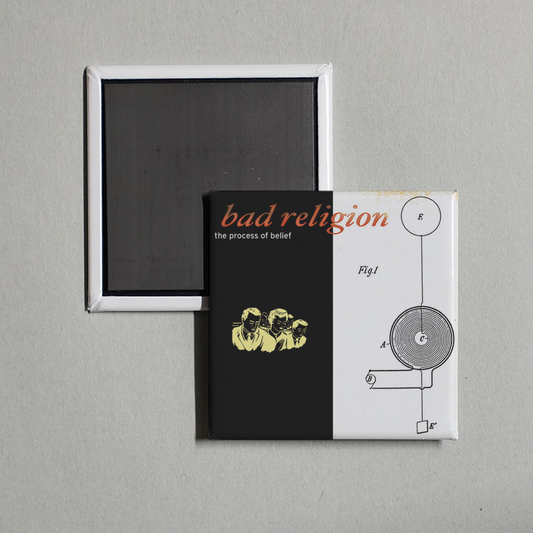 Bad Religion - The Process Of Belief Album Cover Fridge Magnet
