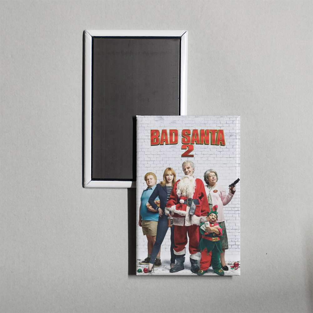 Bad Santa 2 Mini Movie Fridge Magnet