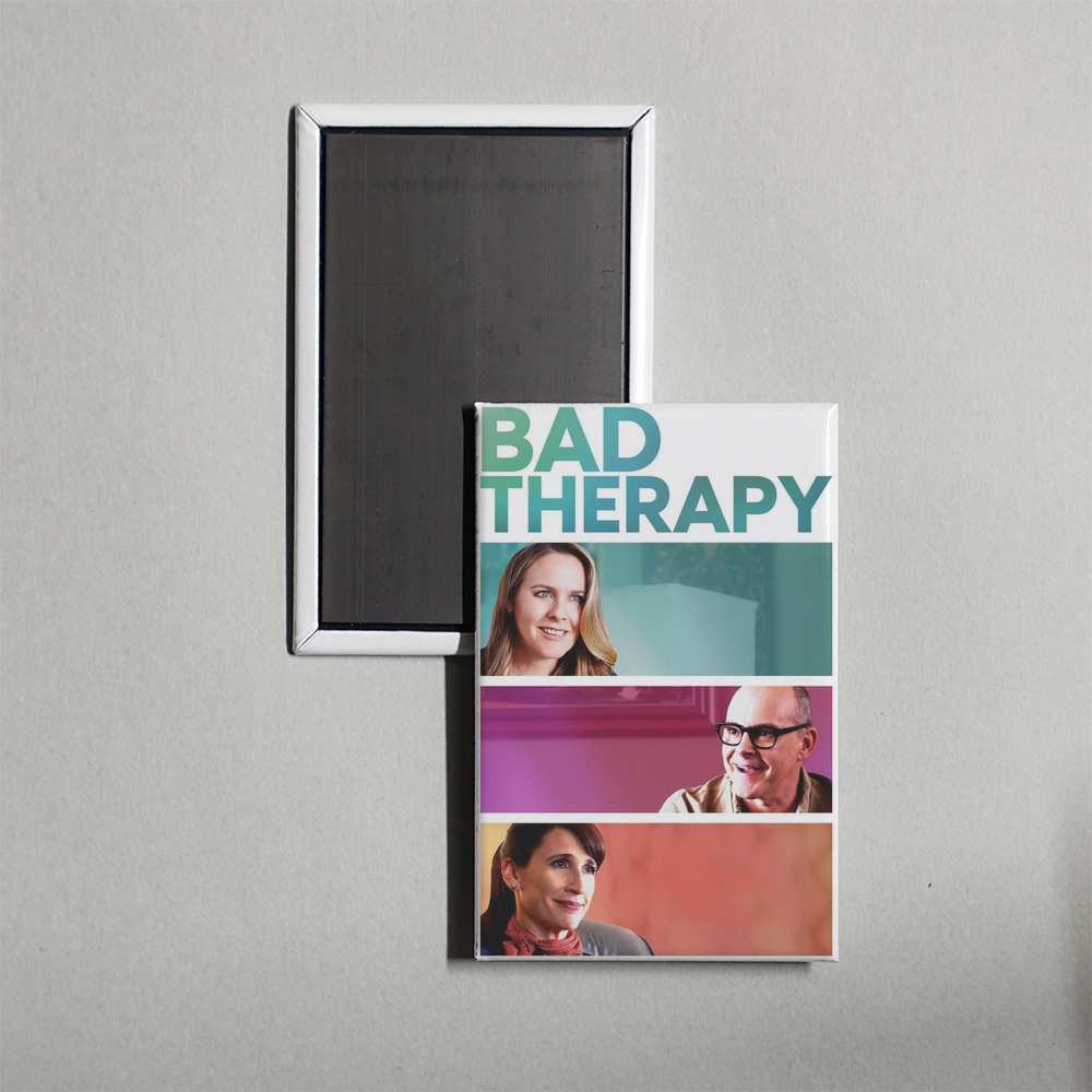 Bad Therapy Mini Movie Fridge Magnet