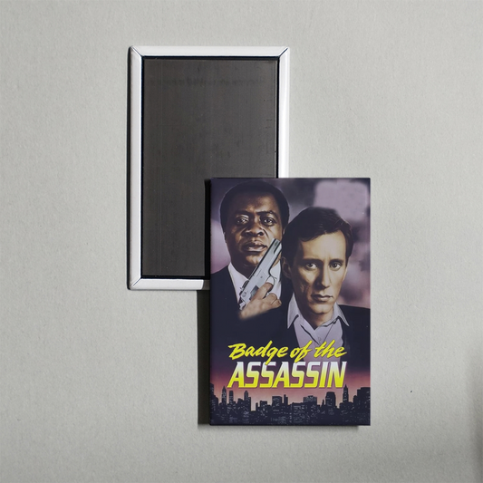 Badge of the Assassin Mini Movie Fridge Magnet