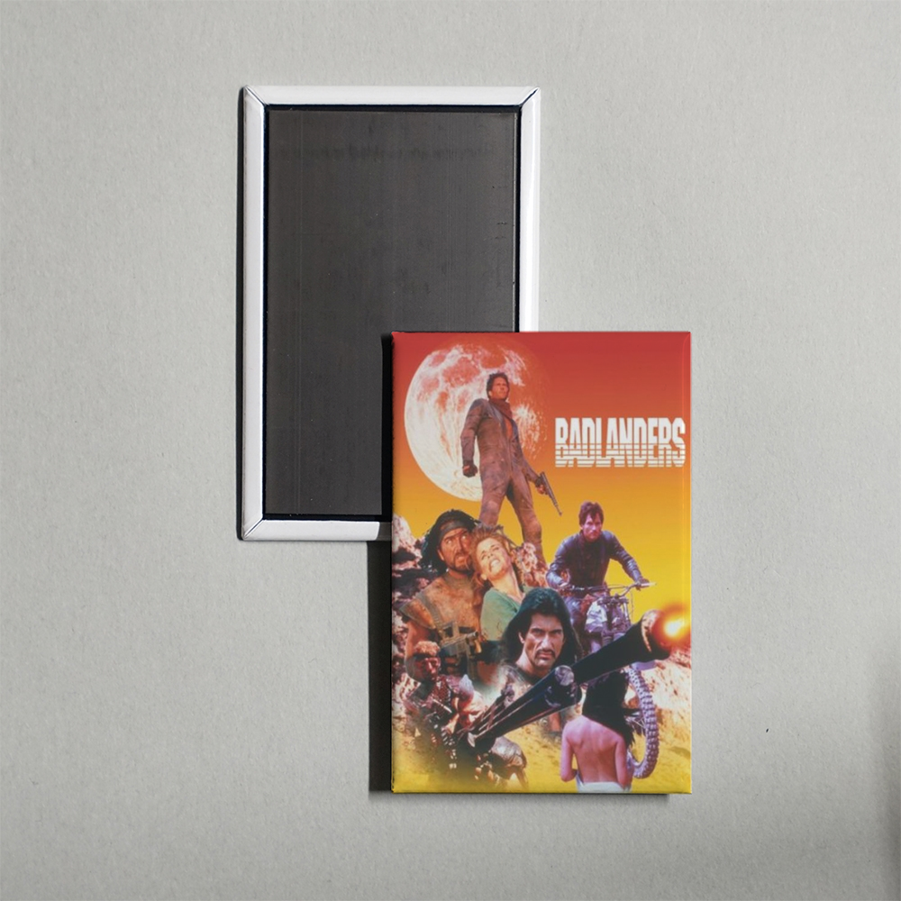 Badlanders Mini Movie Fridge Magnet