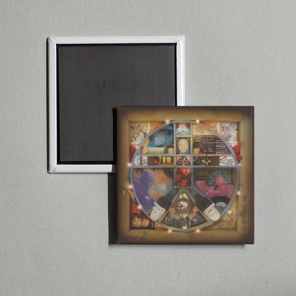 Badly Drawn Boy - The Hour of Bewilderbeast Album Cover Fridge Magnet