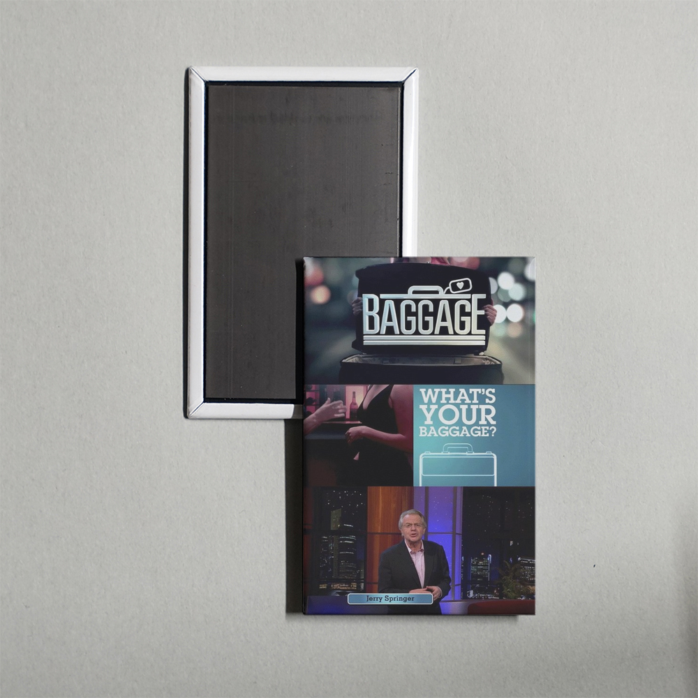 Baggage TV Show Fridge Magnet