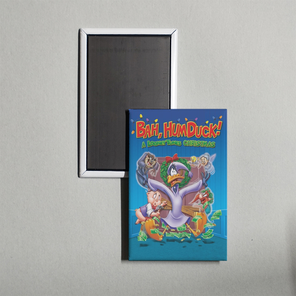Bah, Humduck! A Looney Tunes Christmas Mini Movie Fridge Magnet