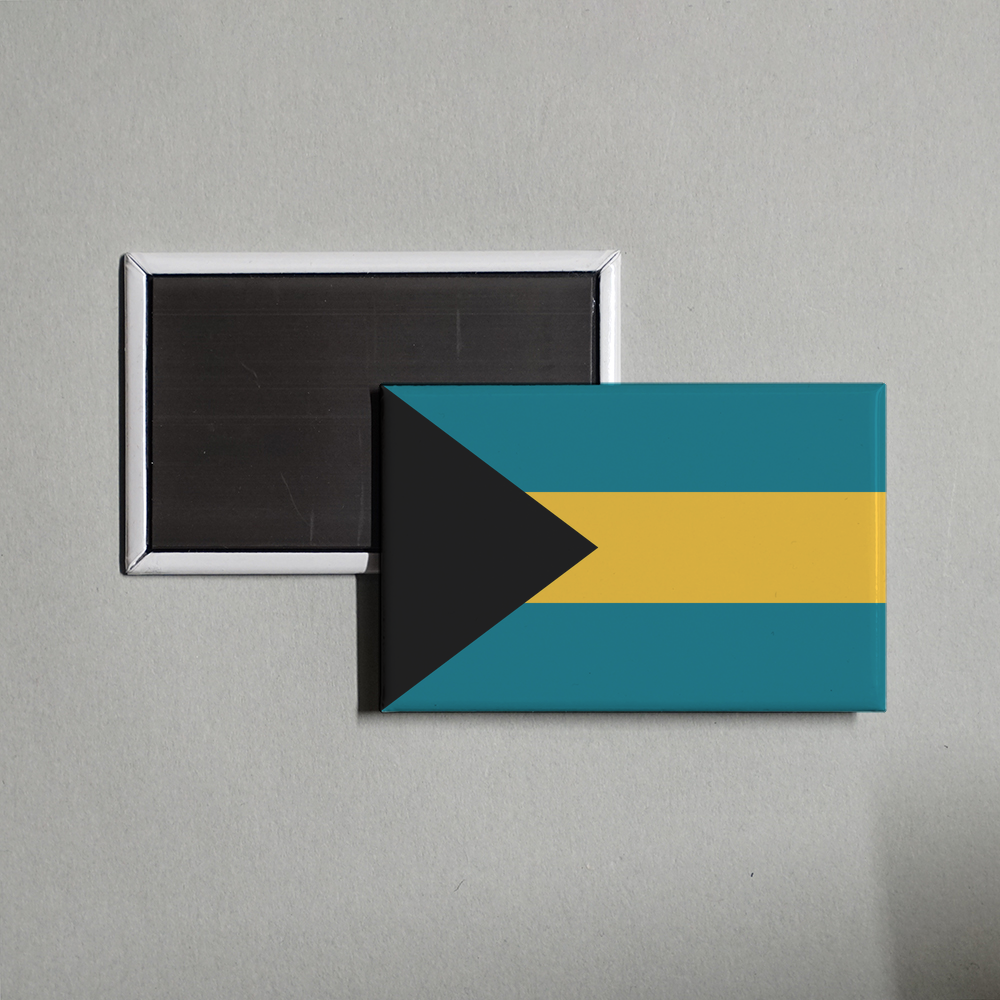 Bahamas Flag Fridge Magnet
