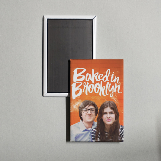 Baked in Brooklyn Mini Movie Fridge Magnet