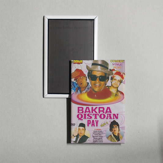 Bakra Qiston Pay TV Show Fridge Magnet