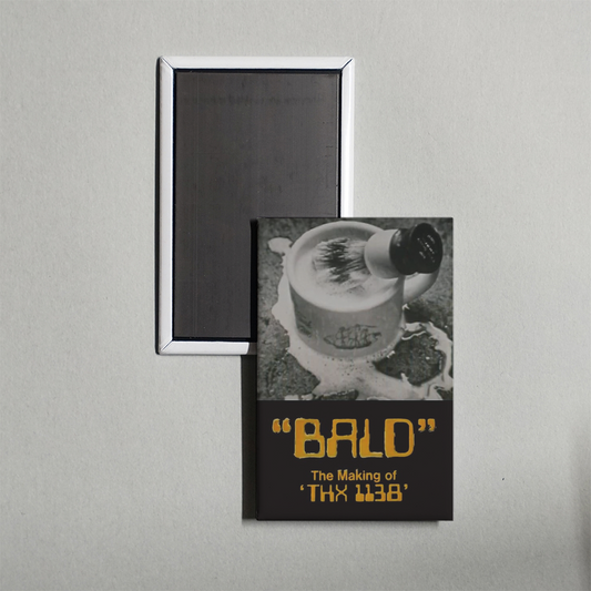 Bald The Making of 'THX 1138' Mini Movie Fridge Magnet
