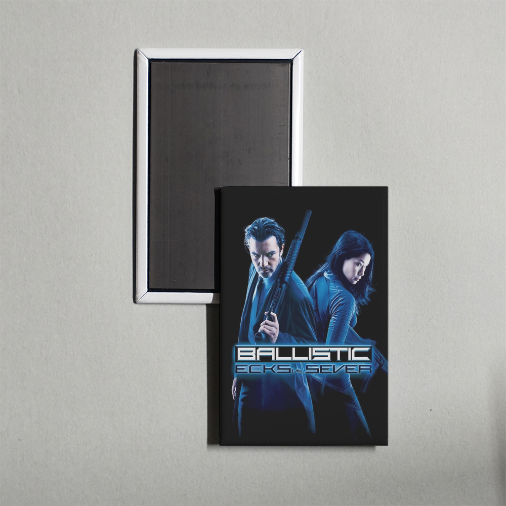 Ballistic Ecks vs. Sever Mini Movie Fridge Magnet